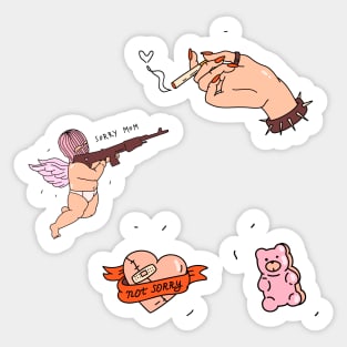 Baddie Valentine’s Day Sticker Pack Heartbreaker Aesthetic Sticker